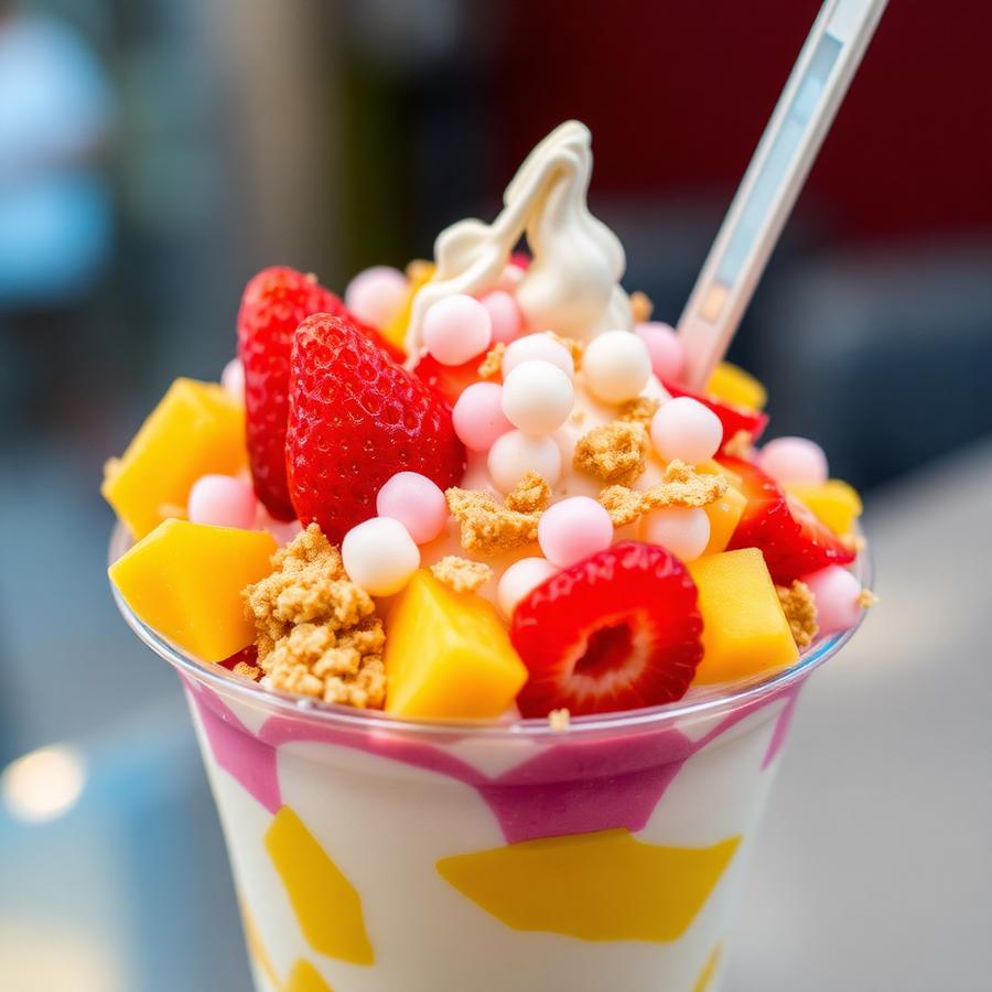 Fresh Fruit & Boba after